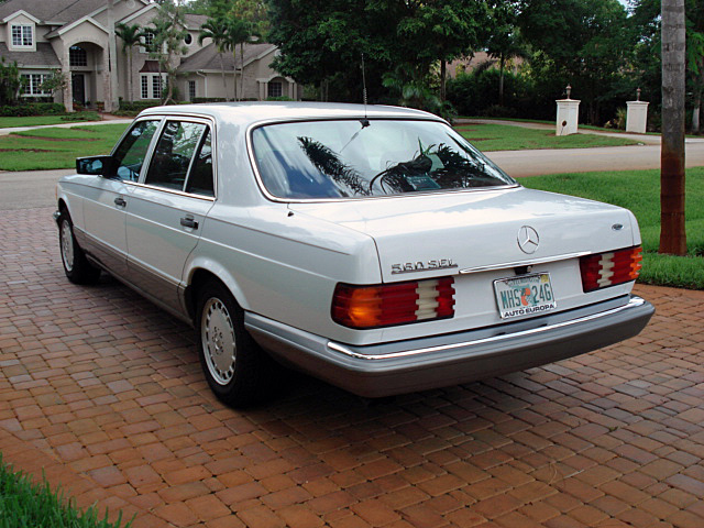 1986 Mercedes 560 sel #2