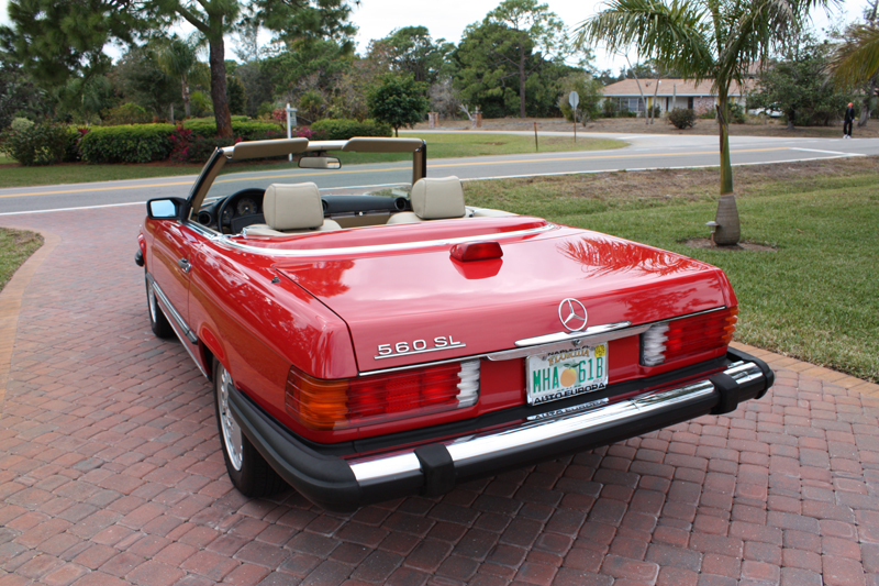 1987 Mercedes benz 560sl mpg #5